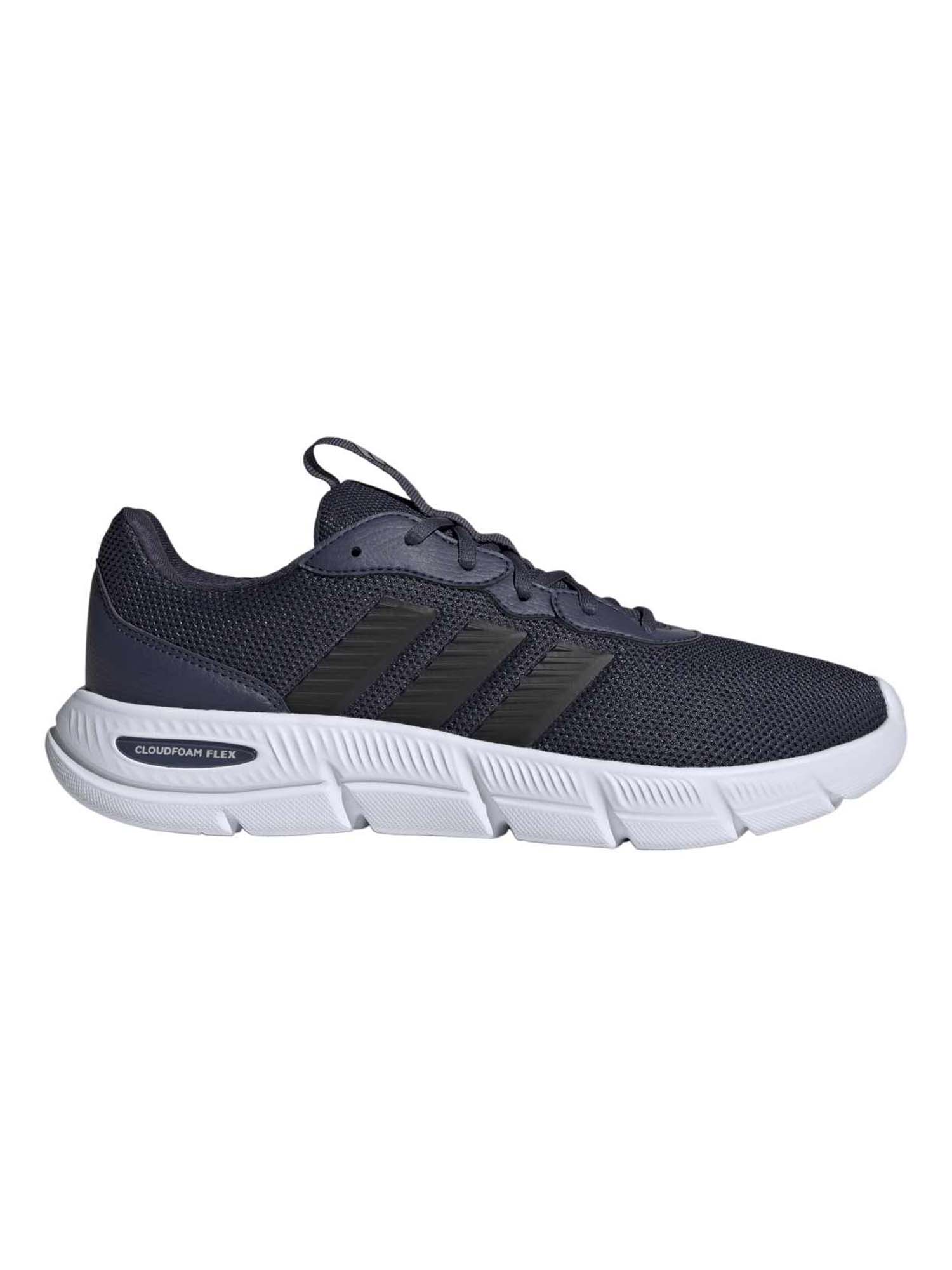 Sneakers uomo Adidas Shana blu vista frontale laterale